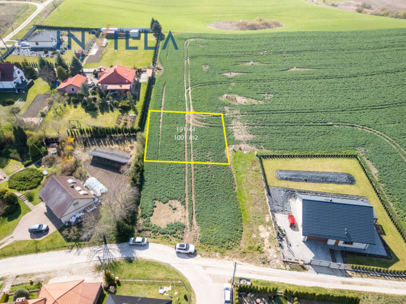 Działka pod budowę domu na atrakcyjnym osiedlu – Działka na sprzedaż, Dzierzgoń, 1001.00 m2, IN990238