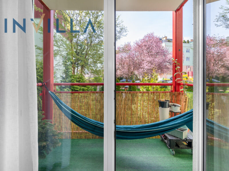 Słoneczne mieszkanie z dużym, zielonym balkonem. – Mieszkanie na sprzedaż, Gdańsk Jasień, 44.58 m2, IN702957