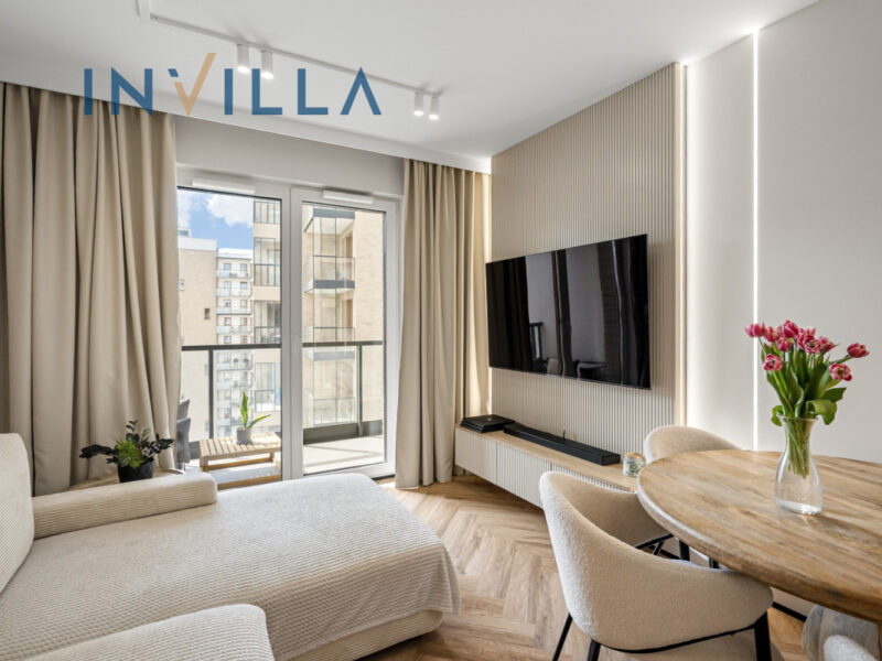 Apartament w wysokim standardzie – widok na morze – Mieszkanie na sprzedaż, Gdańsk Letnica, 62.61 m2, IN872636