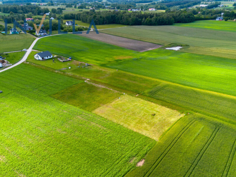 Działka 1600m2 z projektem budowlanym typu stodoła – Działka na sprzedaż, Kczewo Bursztynik, 1601.00 m2, IN347941