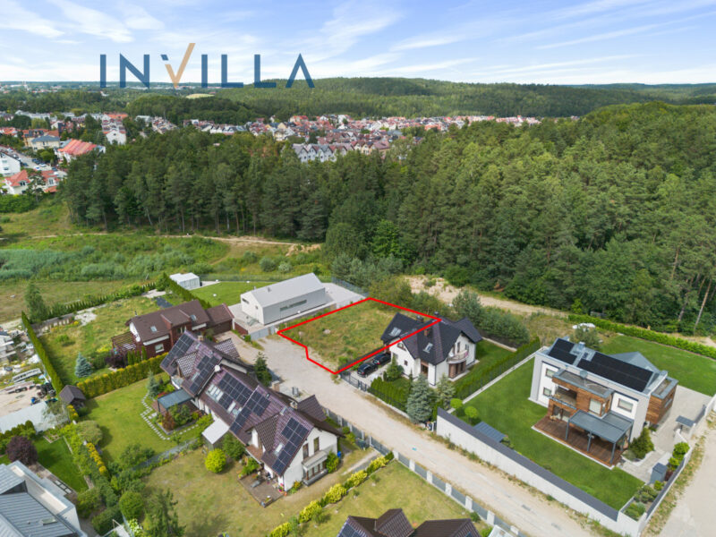 Działka budowlana pod lasem! – Działka na sprzedaż, Gdynia Dąbrowa, 600.00 m2, IN660188