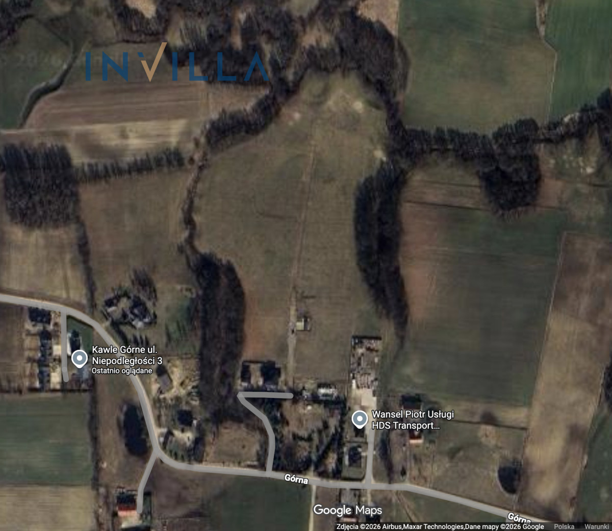 Na sprzedaż – teren inwestycyjny – Działka na sprzedaż, Kawle Górne, 13040.00 m2, IN874306