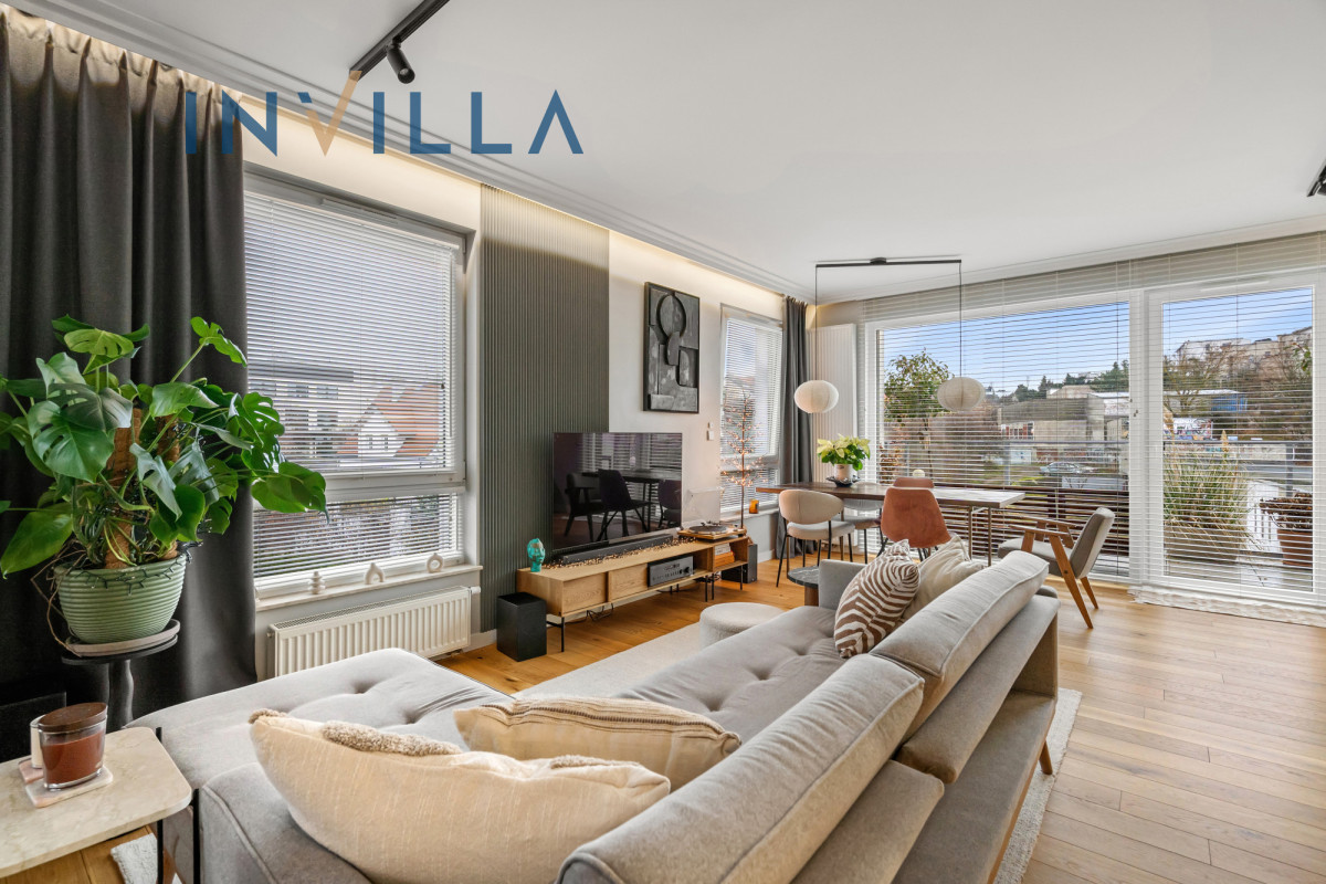 Klimat Loftu 2-pokojowe mieszkanie +&nbsp;balkon (55m2) – Mieszkanie na sprzedaż, Gdynia Wzgórze Św. Maksymiliana, 55.00 m2, IN131794