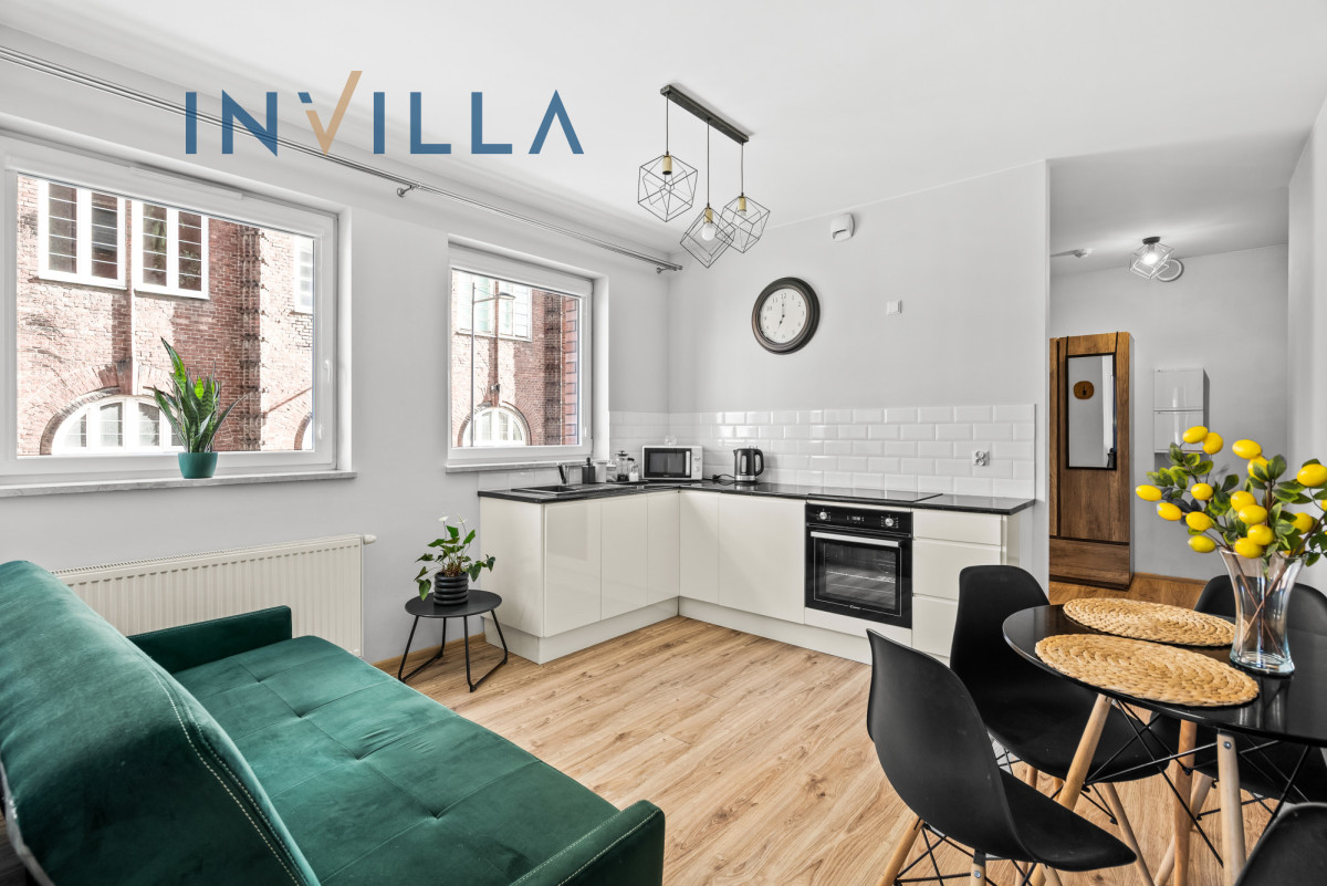 Bastion Wałowa | 2 pokoje w centrum | parking – Mieszkanie na wynajem, Gdańsk Stare Miasto, 33.71 m2, IN841936