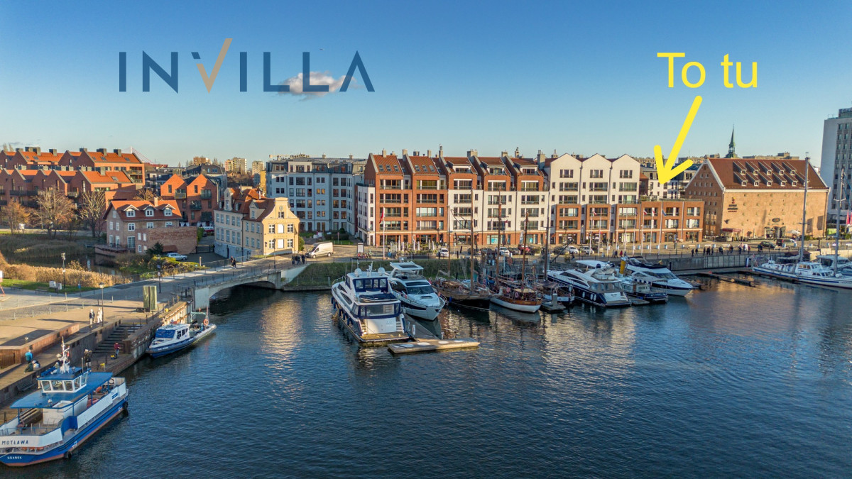 Apartament nad Motławą podzielony na dwa lokale – Mieszkanie na sprzedaż, Gdańsk Stare Miasto, 106.00 m2, IN110424