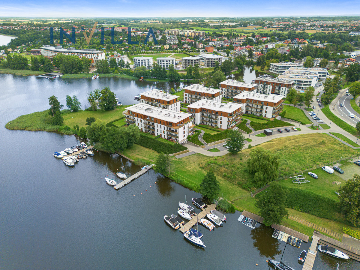 Apartament z&nbsp;Widokiem na Jezioro – Marina Iława – Mieszkanie na sprzedaż, Iława, 42.40 m2, IN654488
