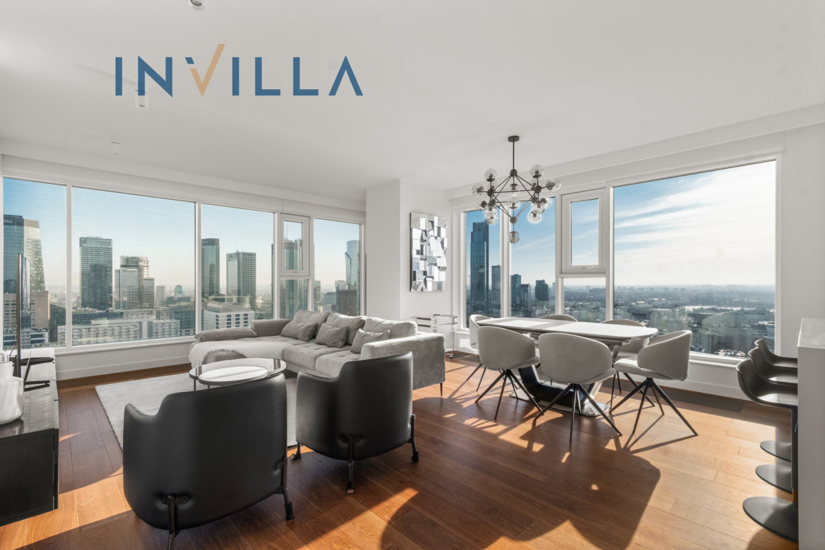 A modern apartment, Unique Tower, 27th floor – Apartment for rent, Warszawa Wola, 160.00 m2, IN445978