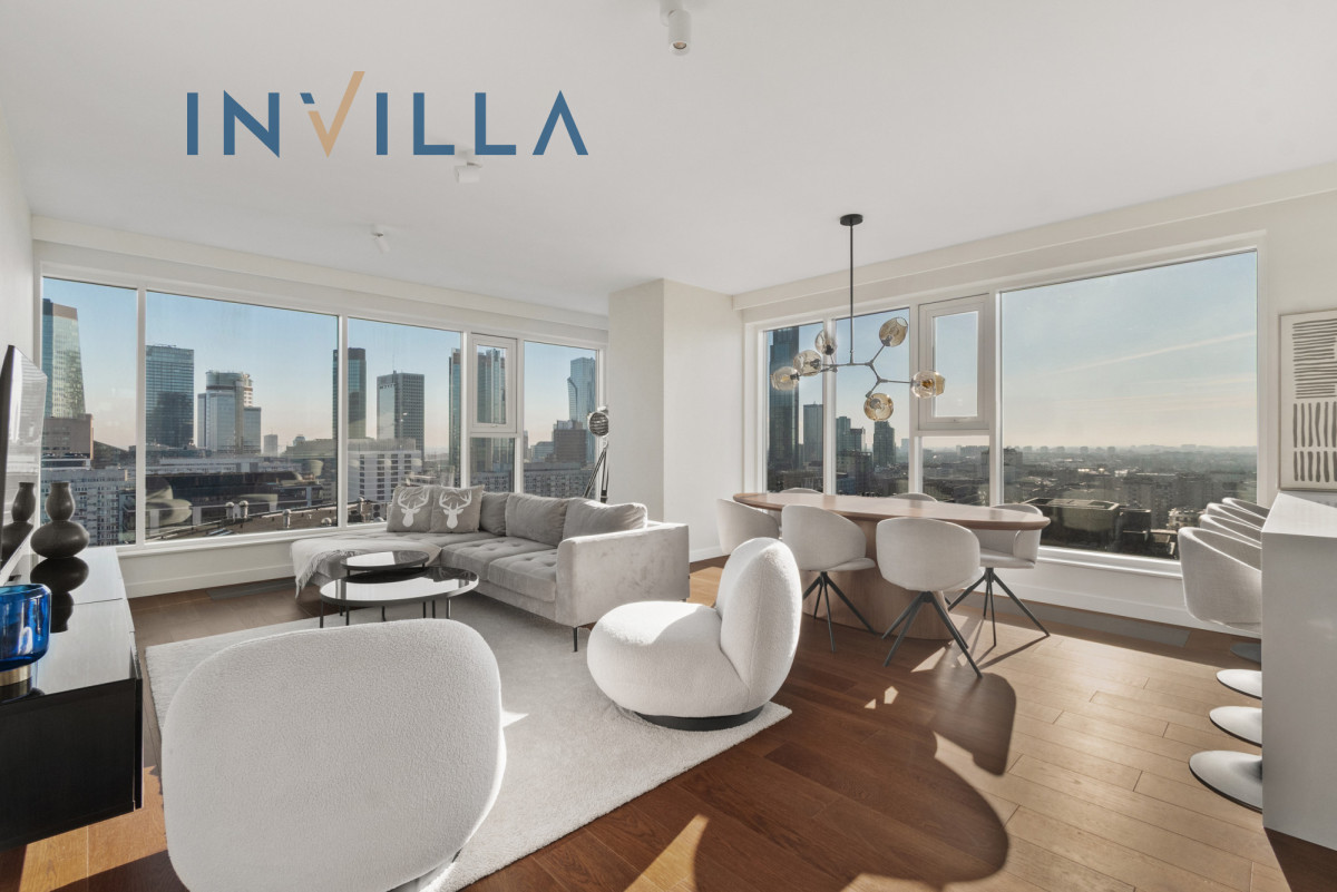 A luxurious apartment, Unique Tower, Grzybowska – Apartment for rent, Warszawa Wola, 150.40 m2, IN145518