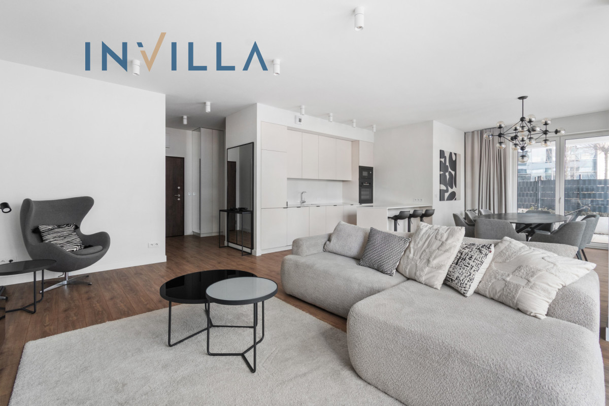 Three-room apartment with a big garden, Mokotów – Apartment for sale, Warszawa Mokotów, 93.22 m2, IN645158