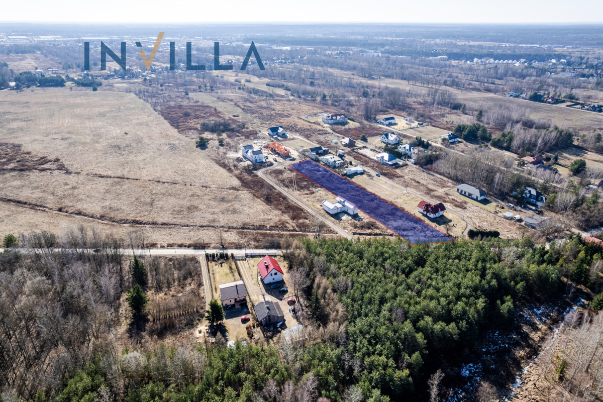 Działka w&nbsp;otulinie lasu, cisza i&nbsp;spokój – Działka na sprzedaż, Kawęczynek, 4499.00 m2, IN421893