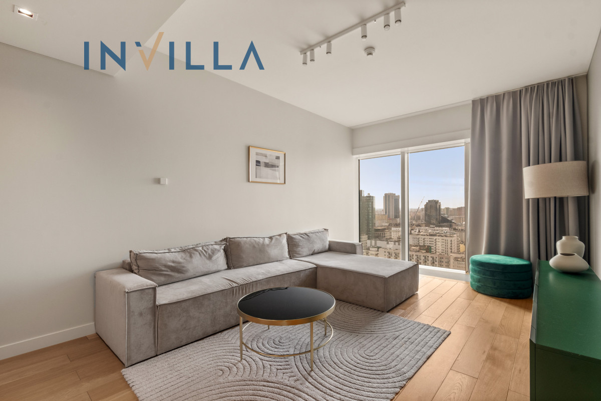 Dwupokojowe mieszkanie z&nbsp;widokiem, Złota 44 – Mieszkanie na wynajem, Warszawa Śródmieście, 62.60 m2, IN196874