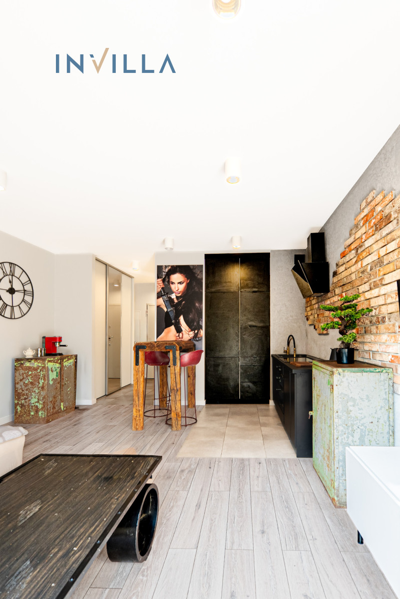 Gotowe do wejścia studio z&nbsp;ogródkiem! – Mieszkanie na sprzedaż, Kraków Śródmieście, 33.42 m2, IN221803