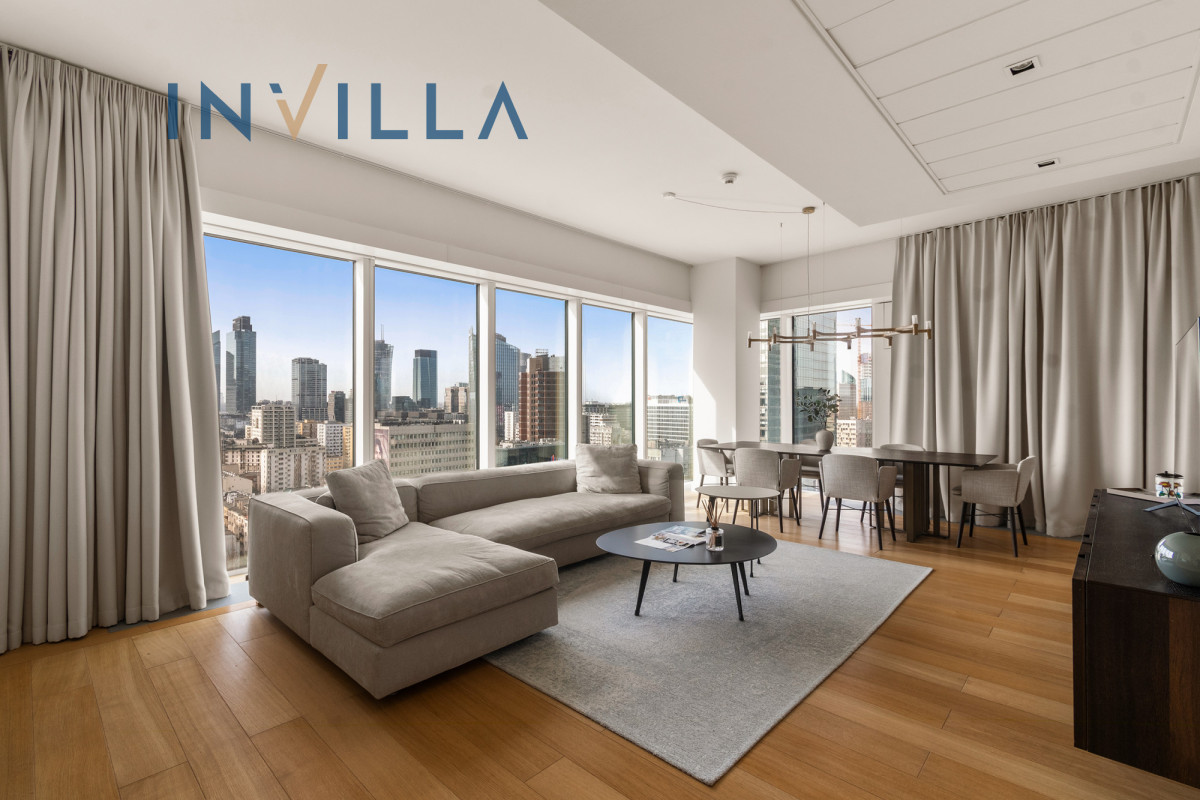 Trzypokojowe mieszkanie z widokiem, Złota 44 – Mieszkanie na sprzedaż, Warszawa Śródmieście, 132.90 m2, IN251803