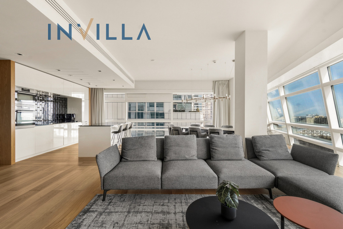 Trzypokojowe mieszkanie z widokiem, Złota 44 – Mieszkanie na sprzedaż, Warszawa Śródmieście, 149.80 m2, IN927027