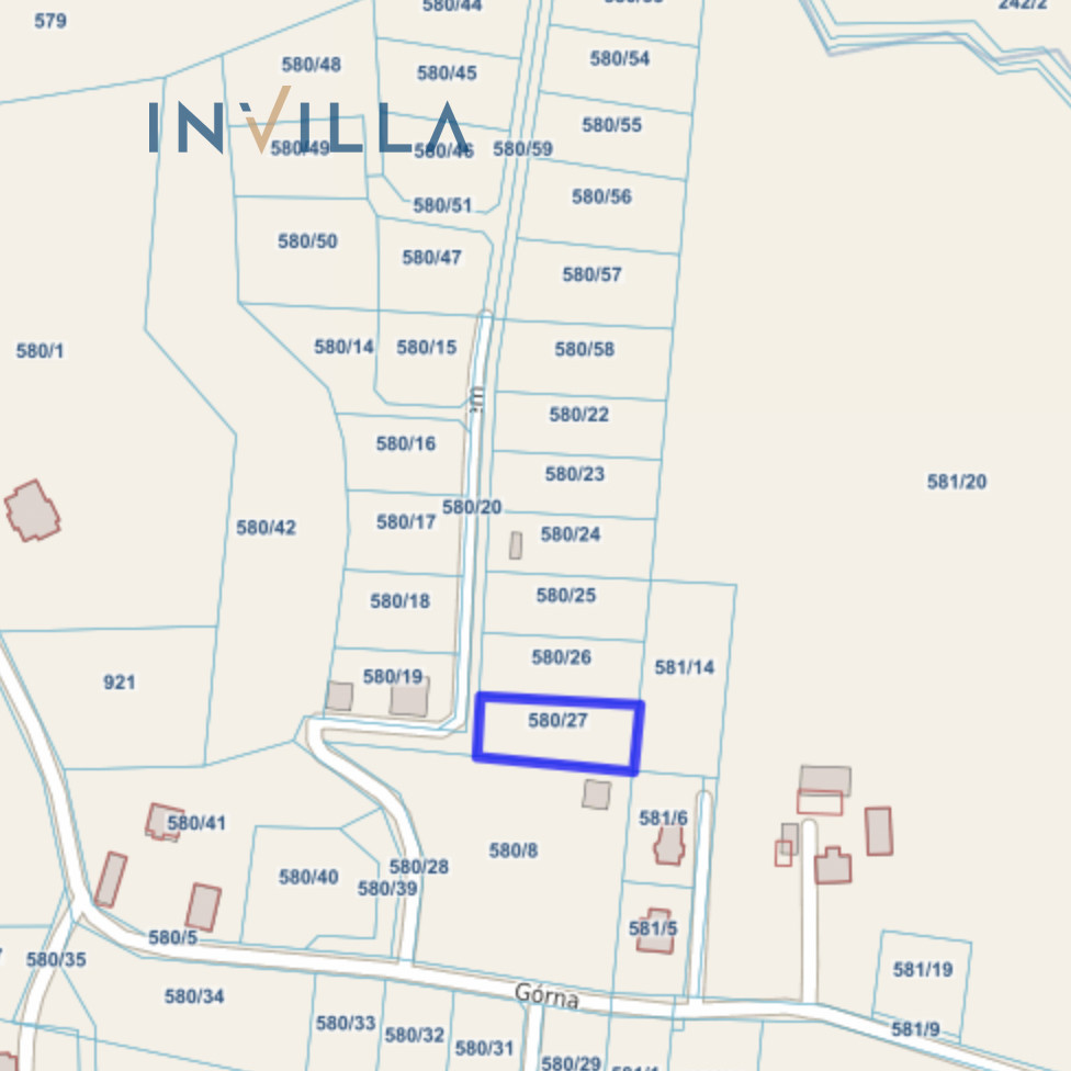 Plot for sale, Kawle Górne, 1283.00 m2, IN348377