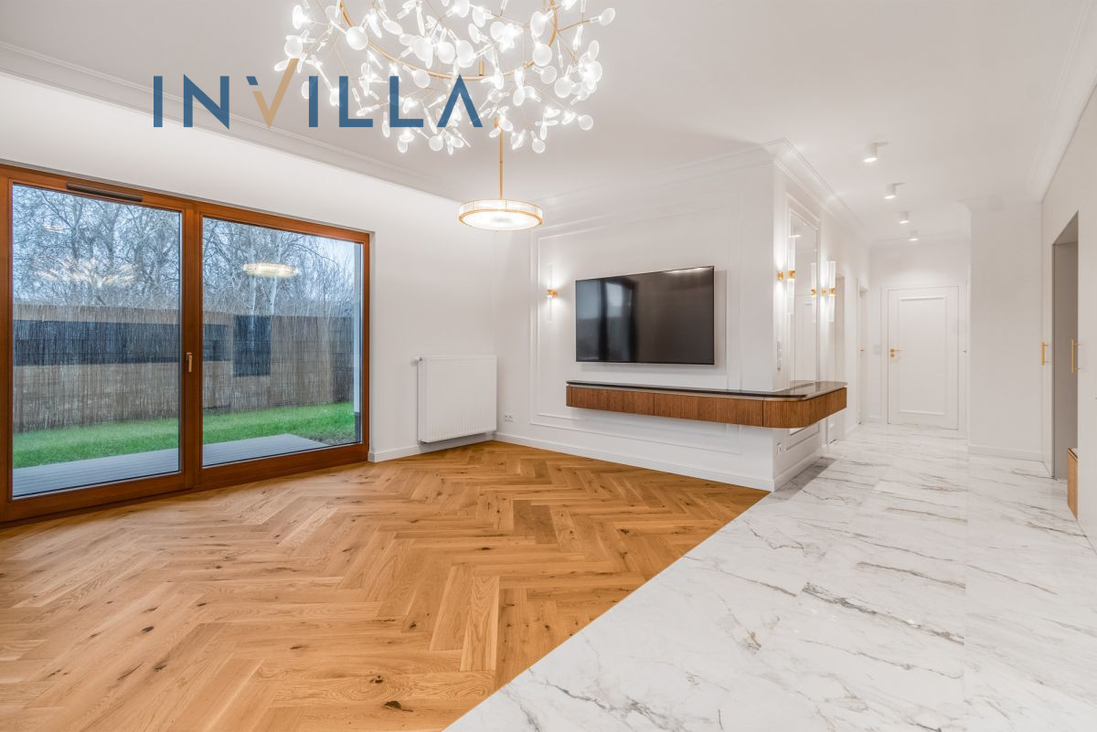 Trzypokojowe mieszkanie z&nbsp;ogrodem, Wilanów – Mieszkanie na sprzedaż, Warszawa Wilanów, 67.00 m2, IN754090