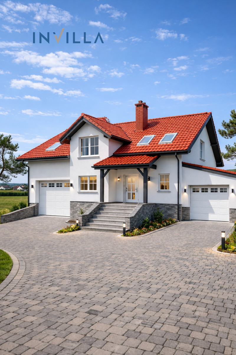 Dom z pięknym widokiem/ 14 arów/ piwnica/ 2 garaże – Dom na sprzedaż, Szczodrkowice, 160.00 m2, IN321943