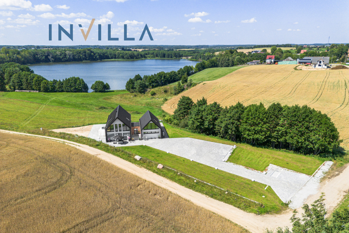 Nowoczesny dom z&nbsp;widokiem na jezioro – Dom na sprzedaż, Wielki Podleś, 249.00 m2, IN520098