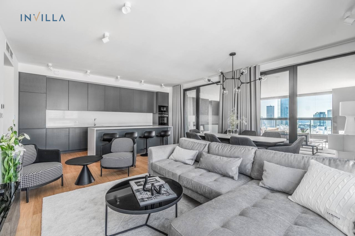 Ekskluzywny penthouse z&nbsp;tarasem, Grzybowska – Mieszkanie na wynajem, Warszawa Śródmieście, 180.00 m2, IN721916