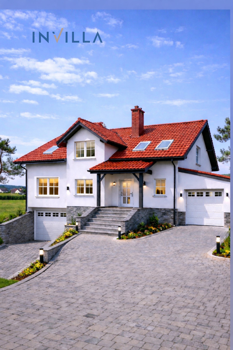 Dom z&nbsp;pięknym widokiem/ 14 arów/ piwnica/ 2&nbsp;garaże – Dom na sprzedaż, Szczodrkowice, 300.00 m2, IN612796