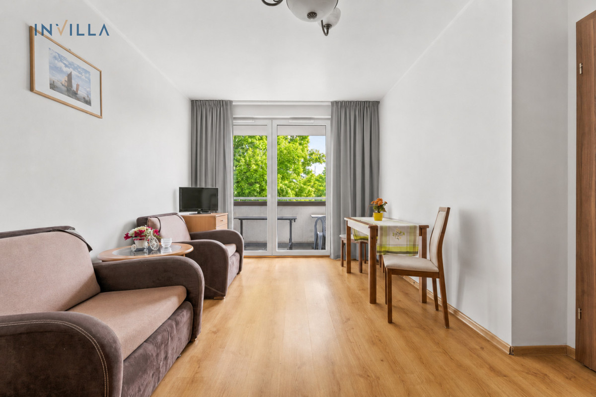 Wygodne 2 pokoje/kuchnia/balkon blisko centrum – Mieszkanie na sprzedaż, Gdańsk Siedlce, 45.53 m2, IN709308