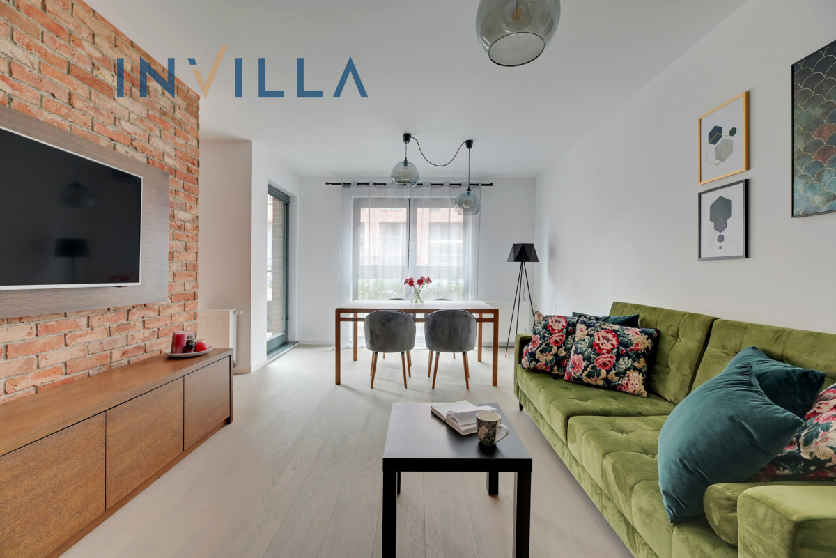 3 pokoje i&nbsp;2&nbsp;garaże Browar Gdański Wrzeszcz – Mieszkanie na wynajem, Gdańsk Wrzeszcz, 71.00 m2, IN369202
