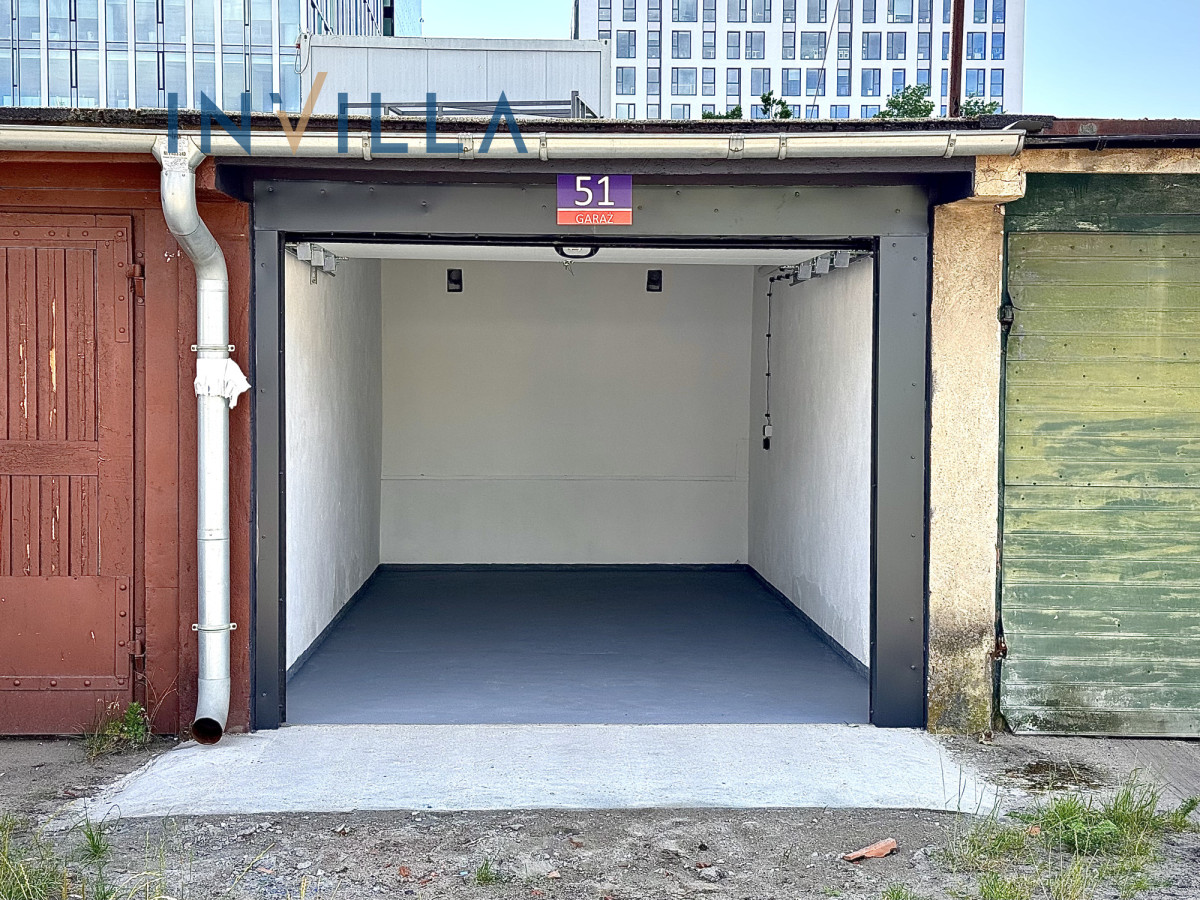 Murowany garaż po remoncie w&nbsp;Gdańsku Oliwie – Lokal użytkowy na wynajem, Gdańsk Oliwa, 18.00 m2, IN821362