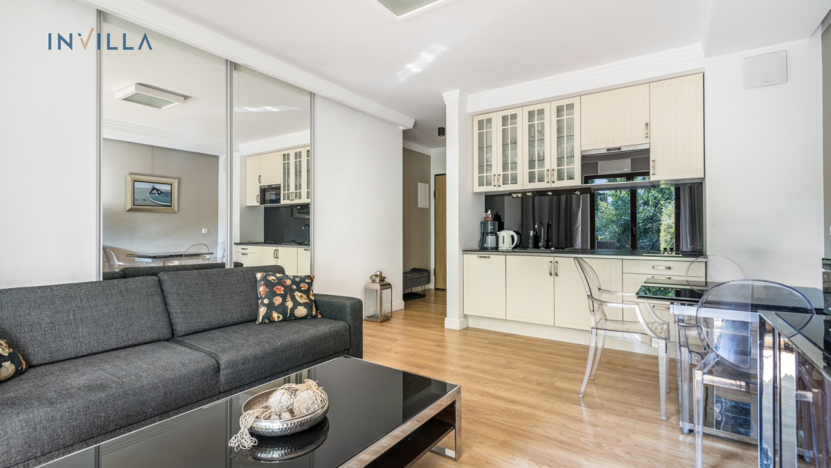 Komfortowy apartament z ogródkiem 800 m od plaży! – Mieszkanie na wynajem, Sopot Dolny, 40.60 m2, IN371773