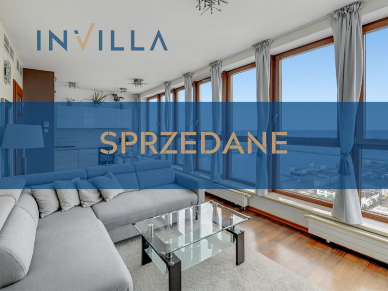 26 piętro | 3 pokoje | piękny widok na morze! – Mieszkanie na sprzedaż, Gdynia Śródmieście, 80.00 m2, IN188752
