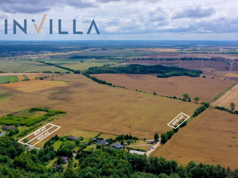 Atrakcyjna działka na Pobrzeżu Kaszubskim – Działka na wynajem, Borkowo Lęborskie, 3019.00 m2, IN737249