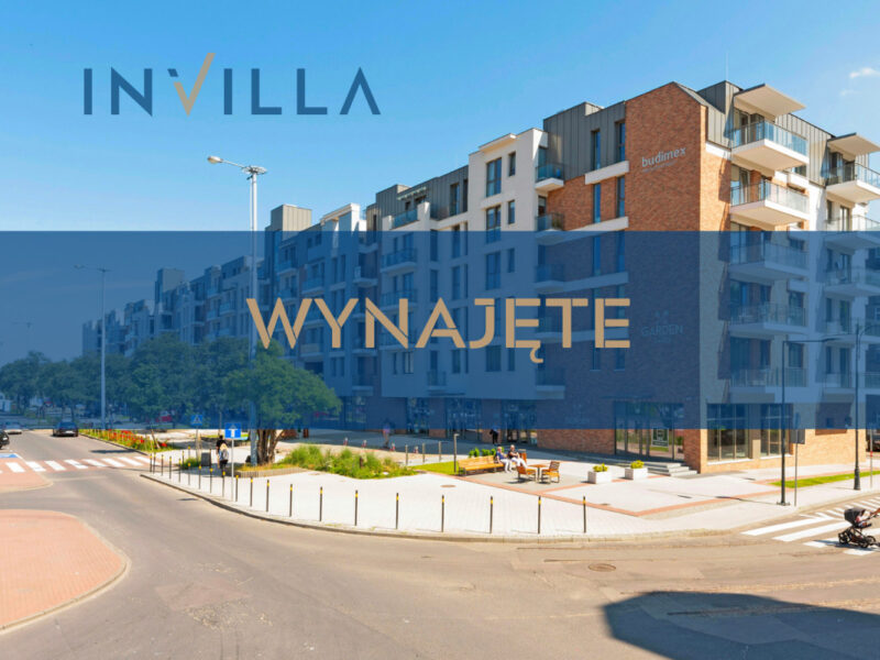 2-pokojowe mieszkanie w Śródmieściu Garden Gates – Mieszkanie na wynajem, Gdańsk Stare Miasto, 37.22 m2, IN292915