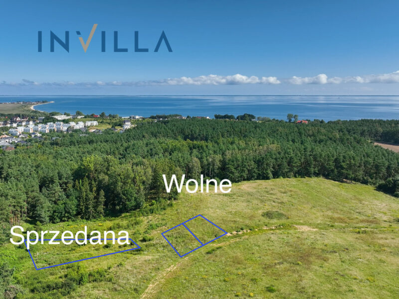Działka nad morzem Mechelinki Klif – Działka na sprzedaż, Pierwoszyno, 784.00 m2, IN254212