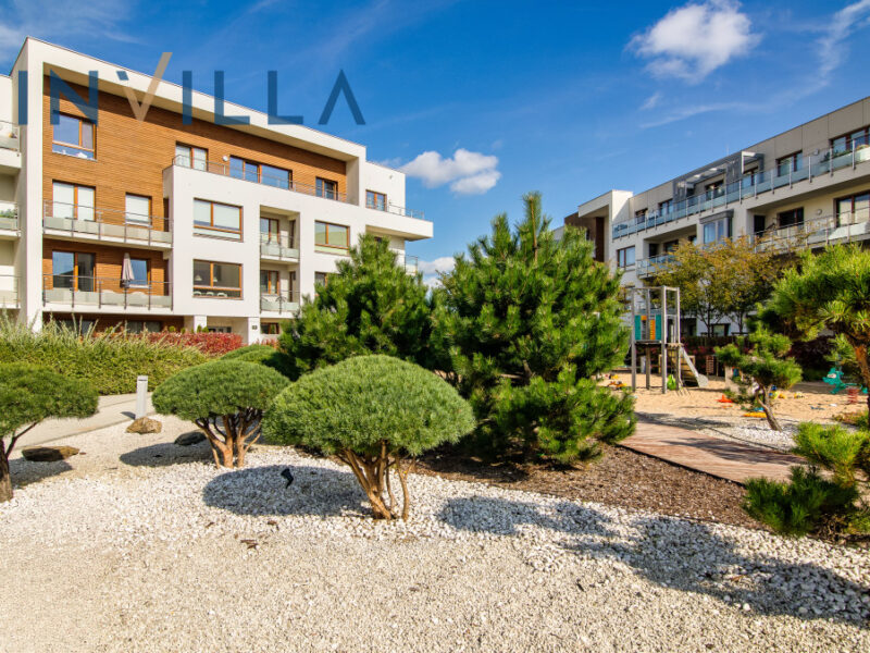 2-pokojowe mieszkanie z ogr. i prywatną siłownią – Mieszkanie na sprzedaż, Gdynia Mały Kack, 49.81 m2, IN873663