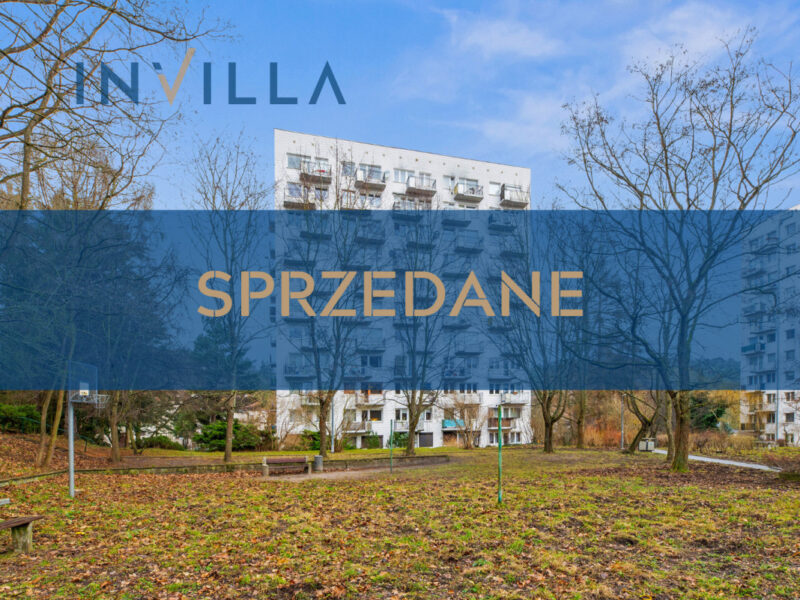 Kawalerka z balkonem i widokiem na las – Mieszkanie na sprzedaż, Sopot, 27.60 m2, IN242021