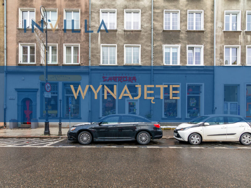 Lokal przy ul. Szerokiej – odstępne – 299 000 zł – Lokal użytkowy na wynajem, Gdańsk Stare Miasto, 176.96 m2, IN706812