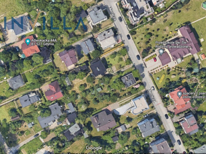 Działka w Orłowie pod dom/bliźniak – Działka na sprzedaż, Gdynia, 675.00 m2, IN688115